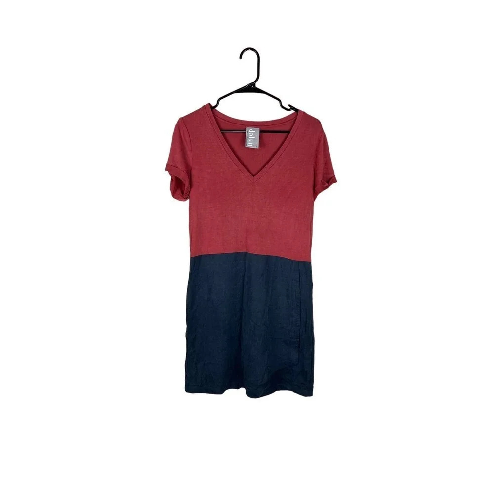Anthropologie Dolan Left Coast Colorblock T-Shirt Dress Women’s Small